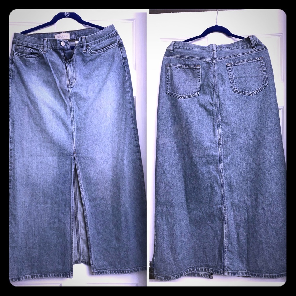 Women’s Jean Gap Long Skirt
